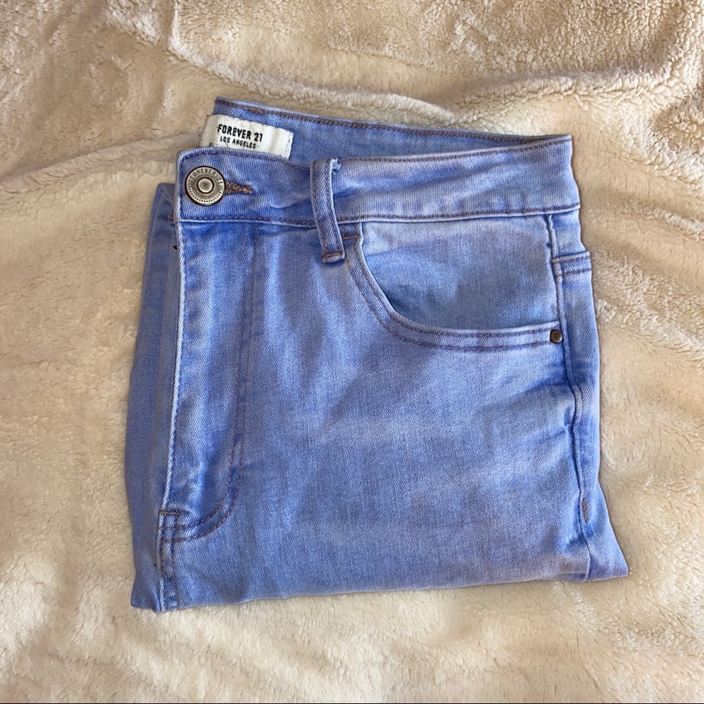 light wash jeans